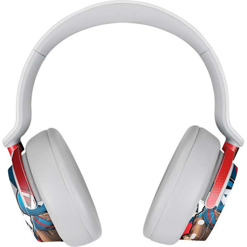 Marvel Captain America Action Pose Surface Headphones Skin